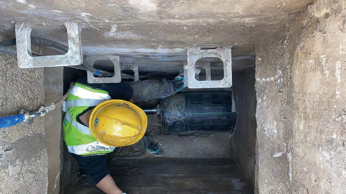 灌南HDPE短管内衬法